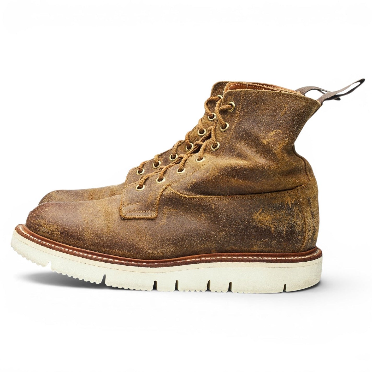 Tricker's Burford boots daim marron UK 7