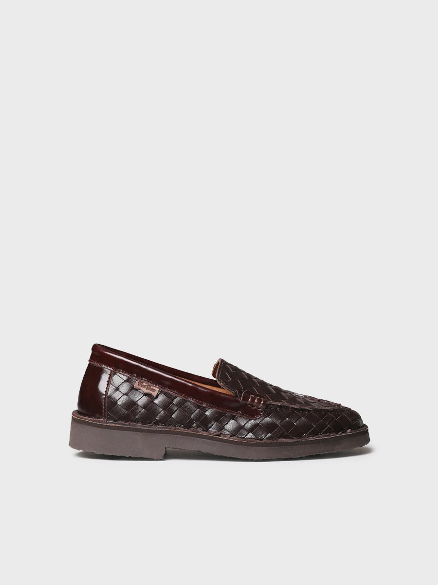Toni Pons Ivars-BL mocassins cuir tressé plat