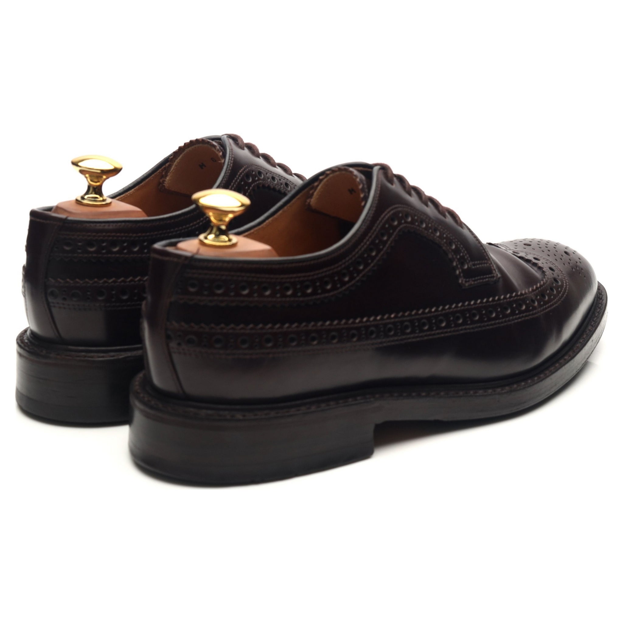 Loake Royal Brogue derbies cuir bordeaux 6 UK