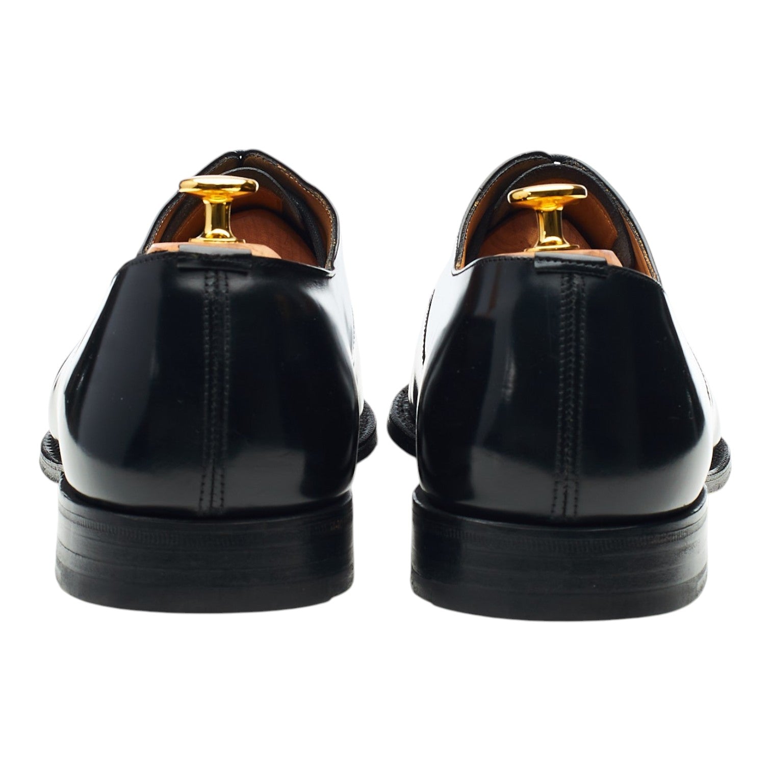 Church's Balmoral chaussures oxford cuir noir UK 13