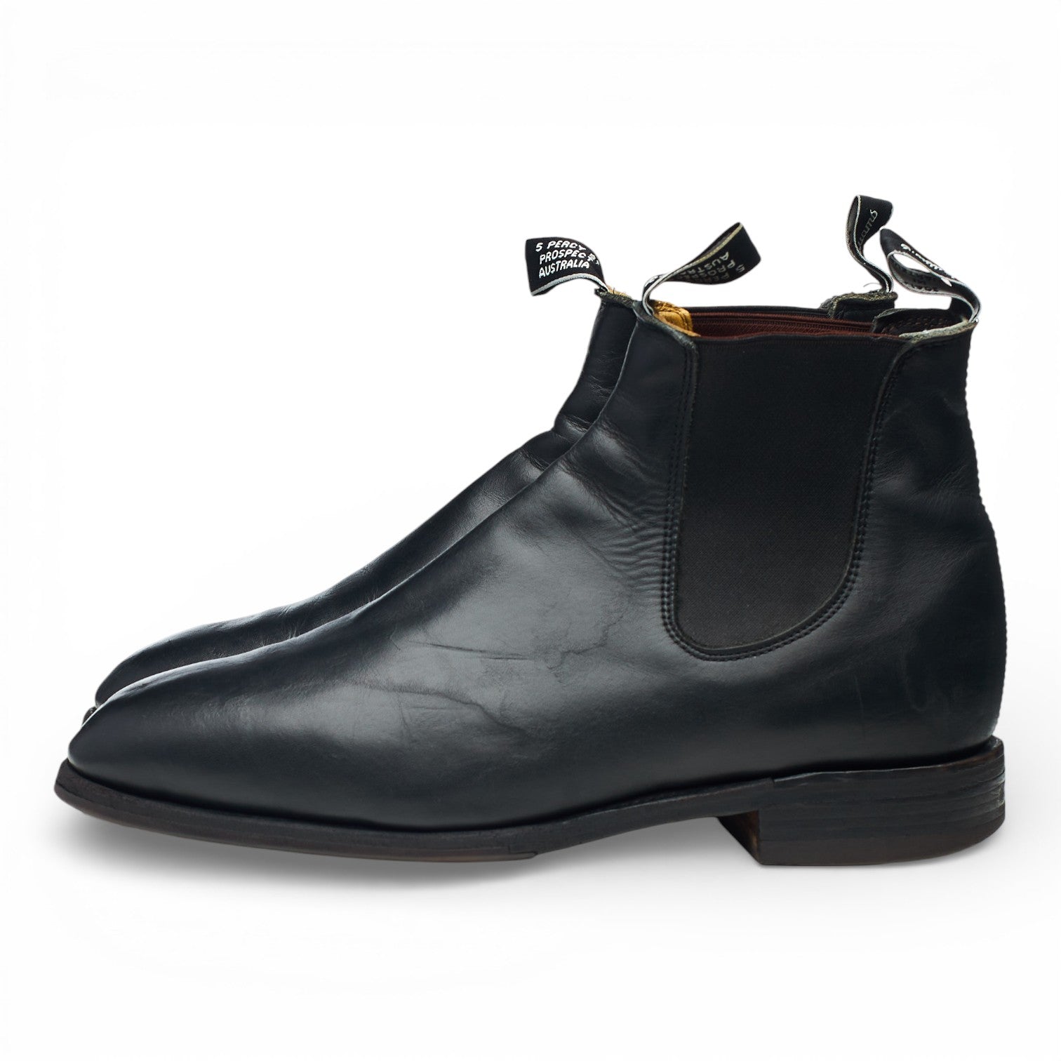 R.M. Williams Comfort Craftsman boots chelsea noir UK 10