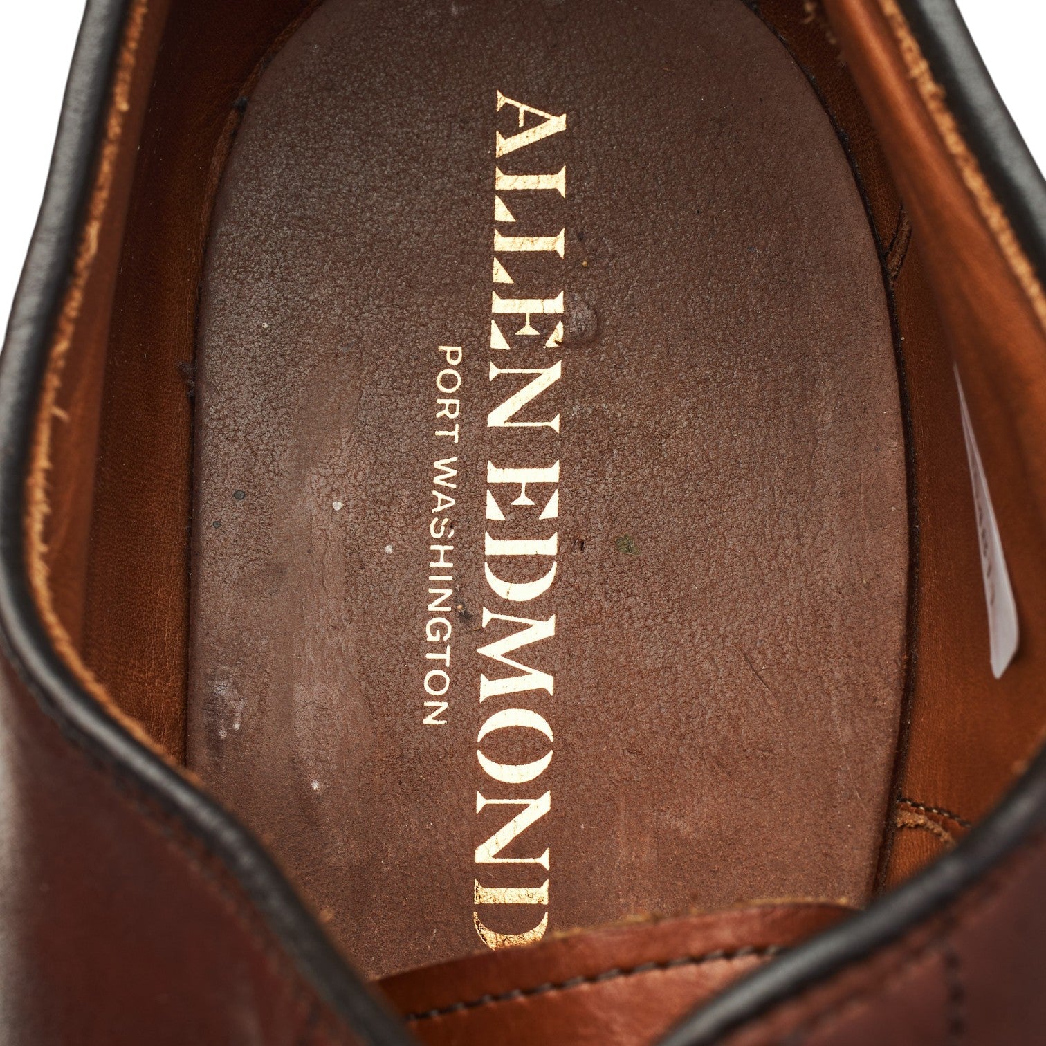 Allen Edmonds Fifth Avenue richelieu cuir chili UK 10.5
