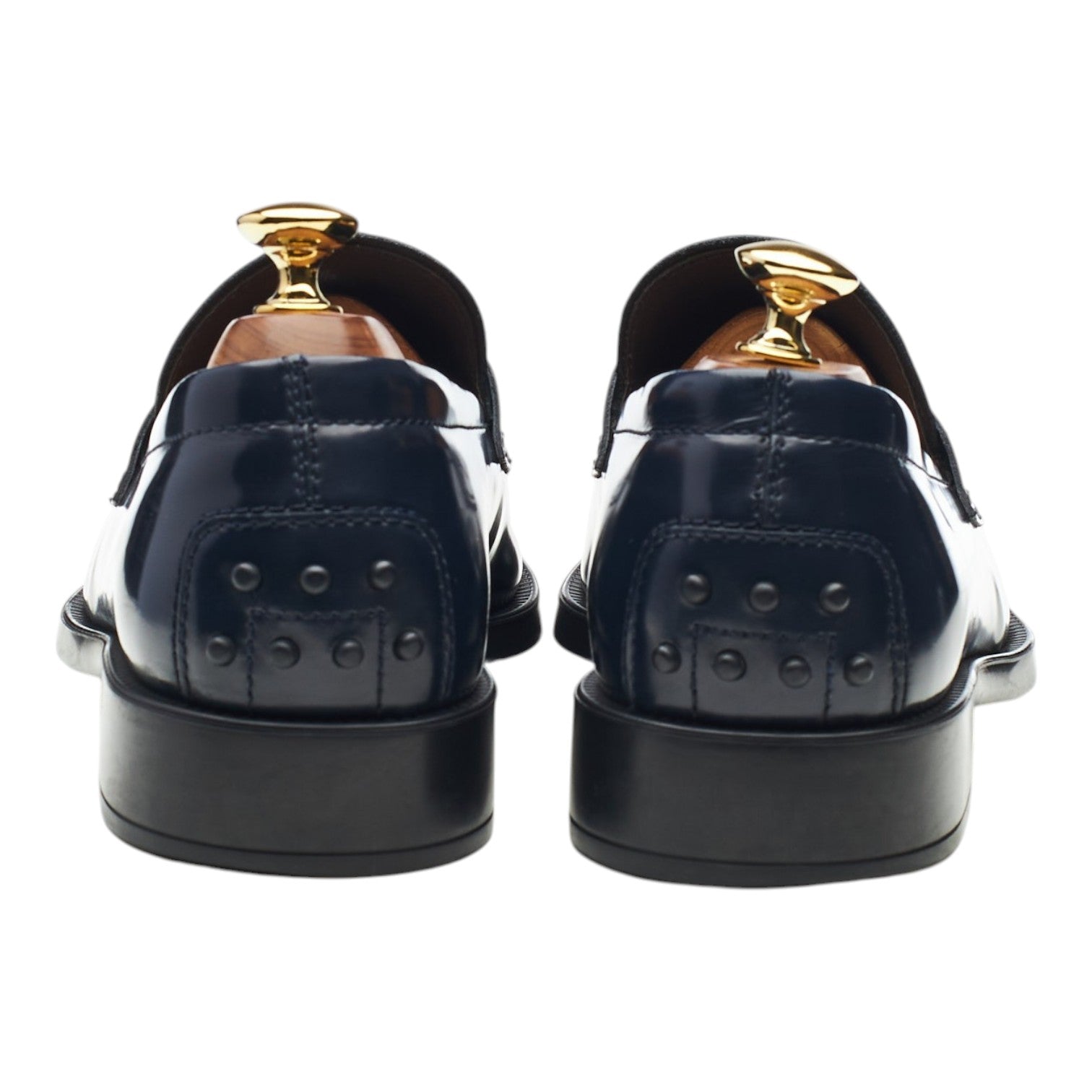 Tod's mocassins cuir bleu pointure UK 6,5