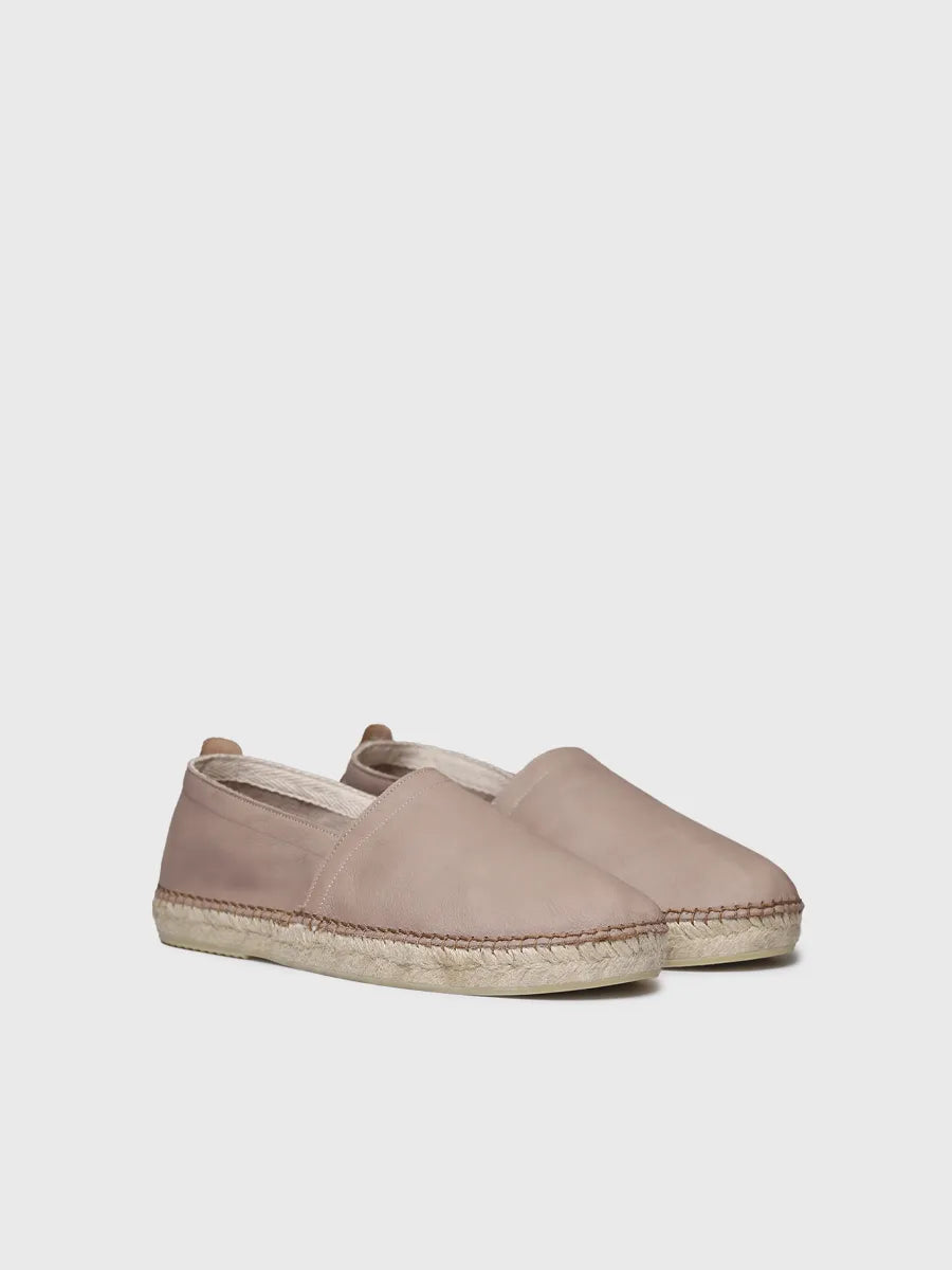 Toni Pons Mino espadrille cuir fermée homme cousue main