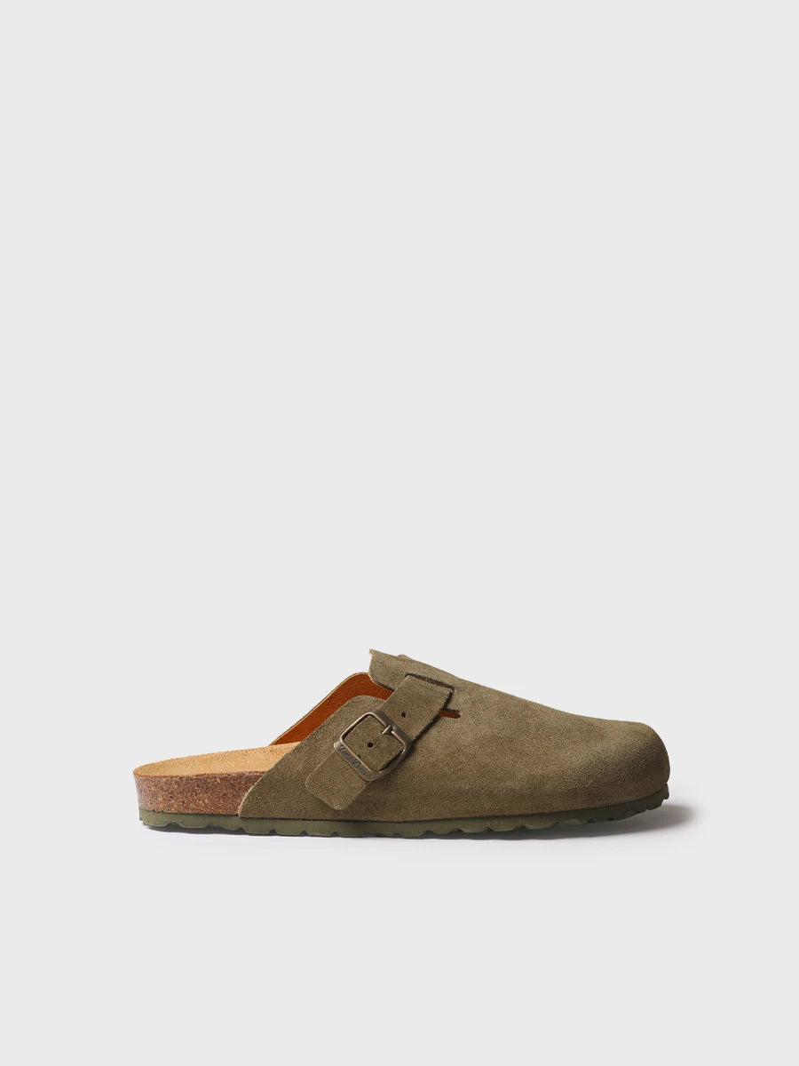 Toni Pons GREGOR-QT sabot homme suède boucle