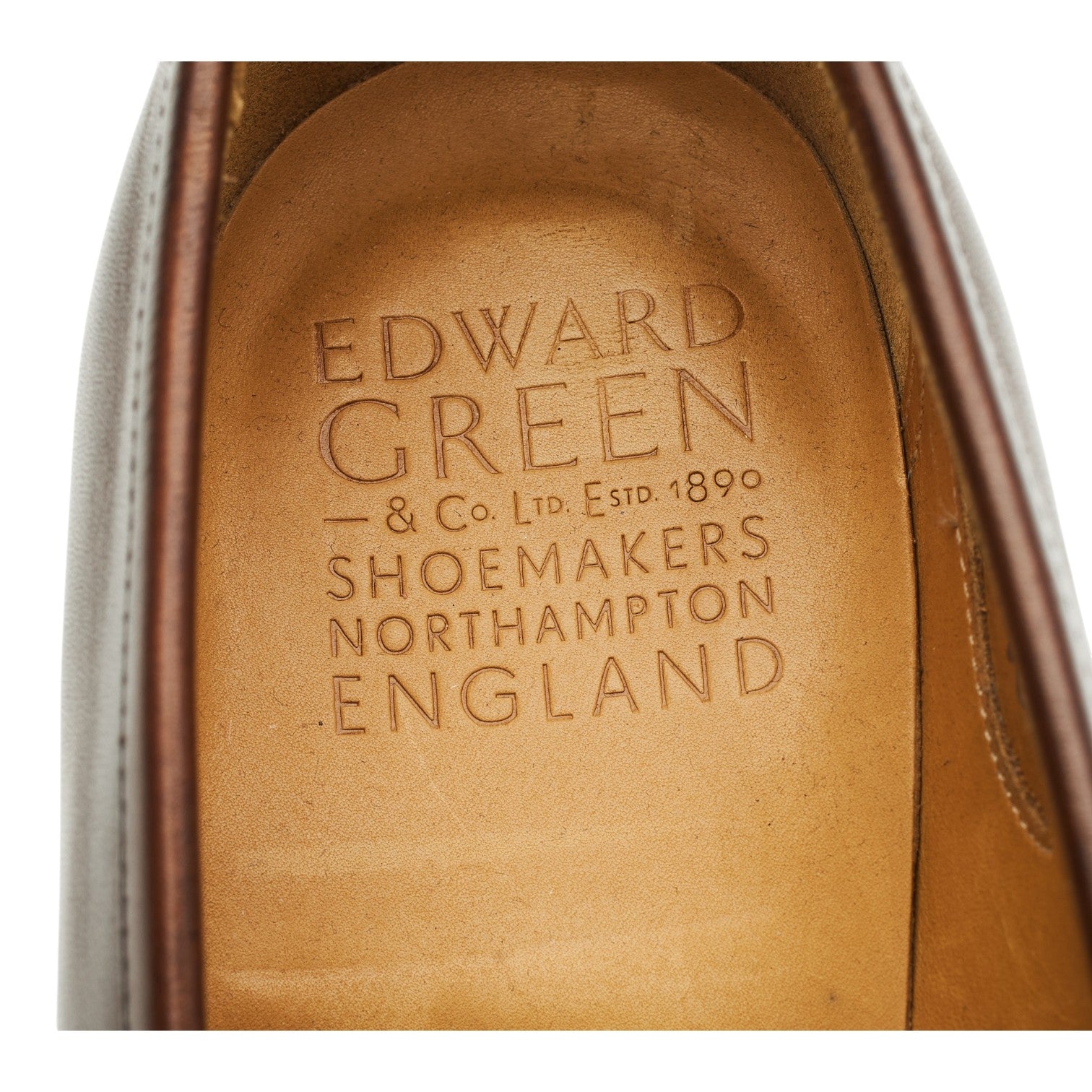 Edward Green Piccadilly mocassins cuir marron 6.5 UK