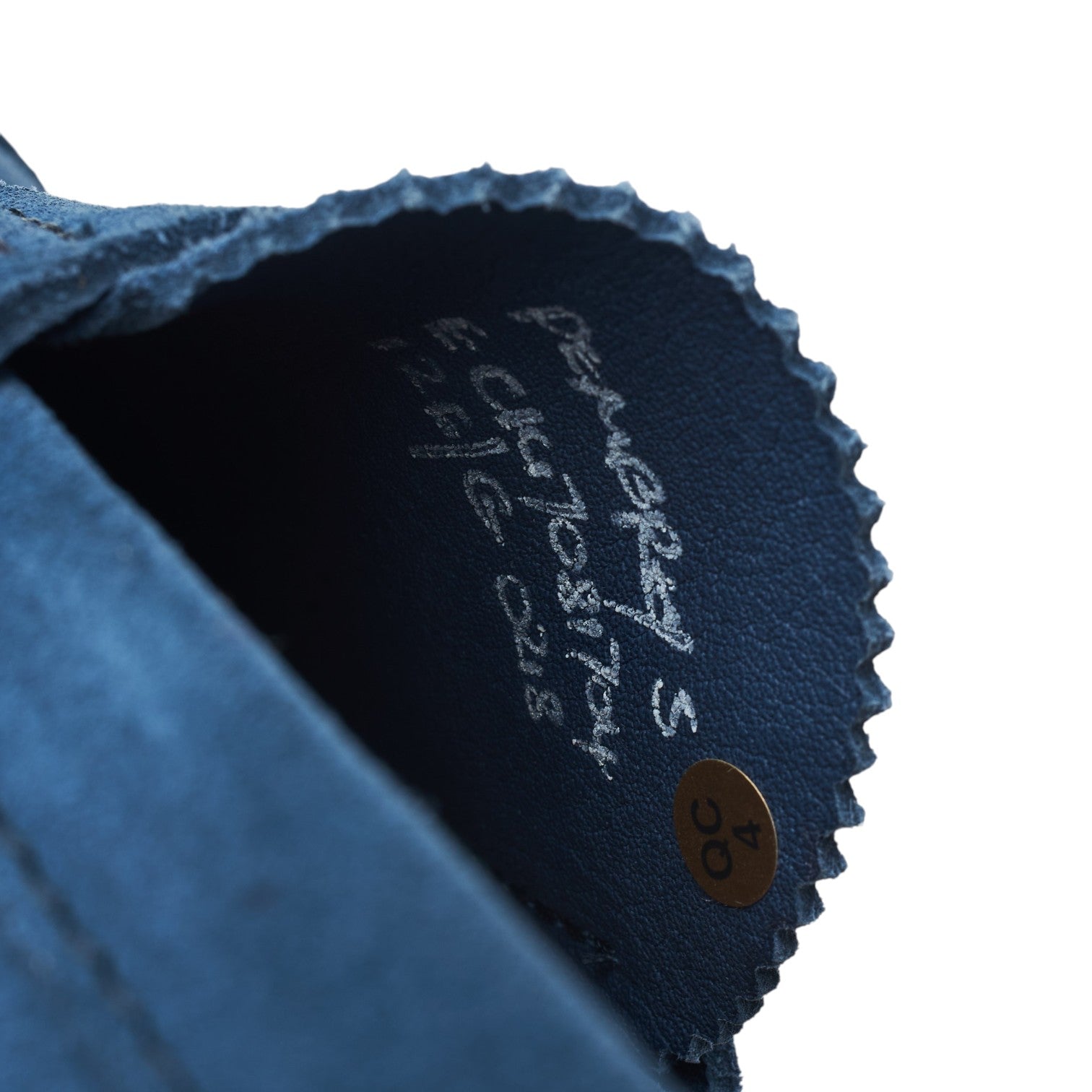 Church's Pembrey mocassins bleu UK 5 suède