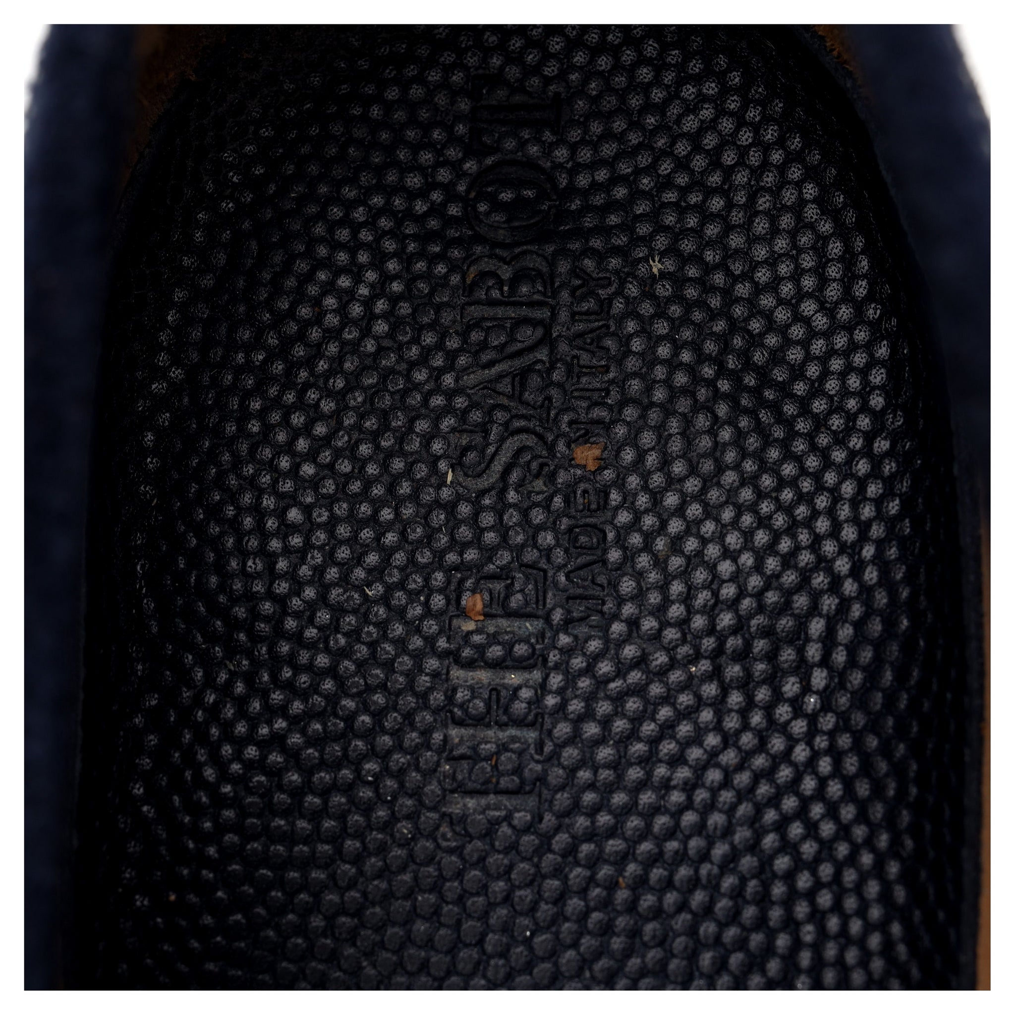 The Sabot mocassin daim grainé bleu pointure 8