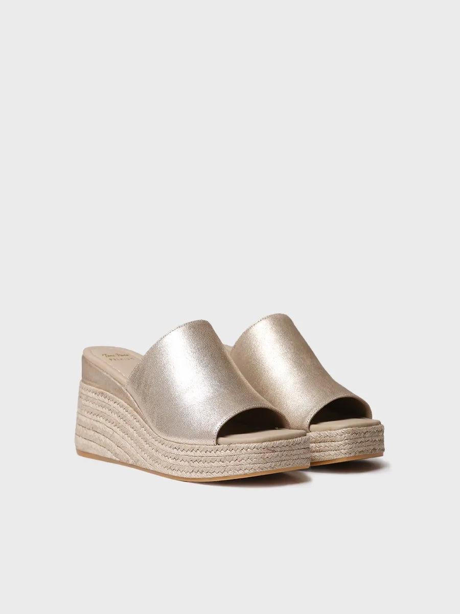Toni Pons Marlene espadrille femme daim talon 8 cm