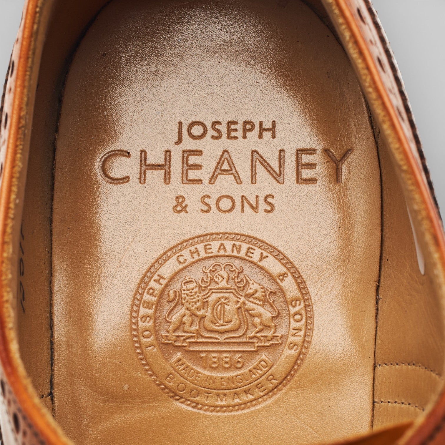 Cheaney Wilfred oxford cuir marron UK 6