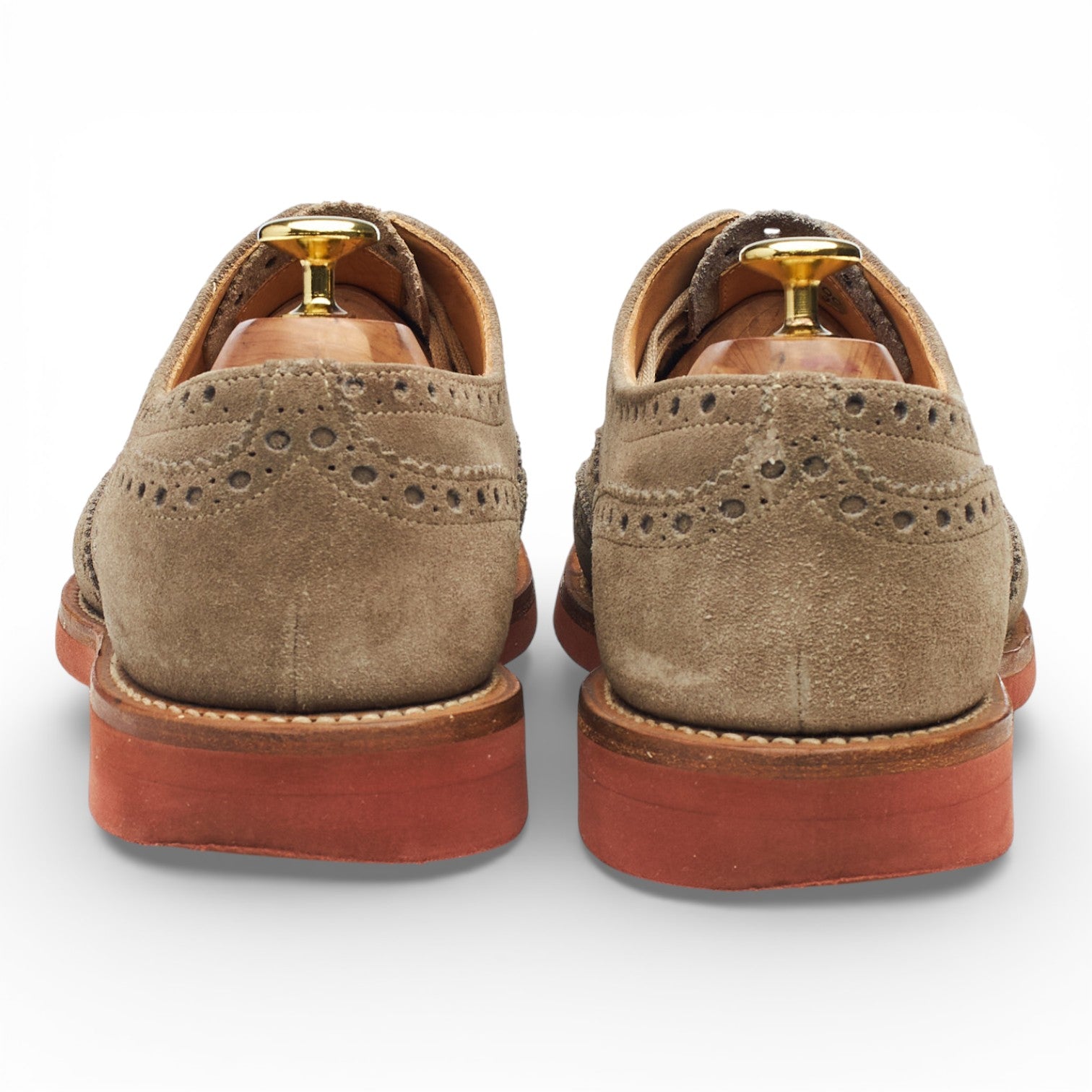 Church's Downton chaussures oxford suède sable UK 8