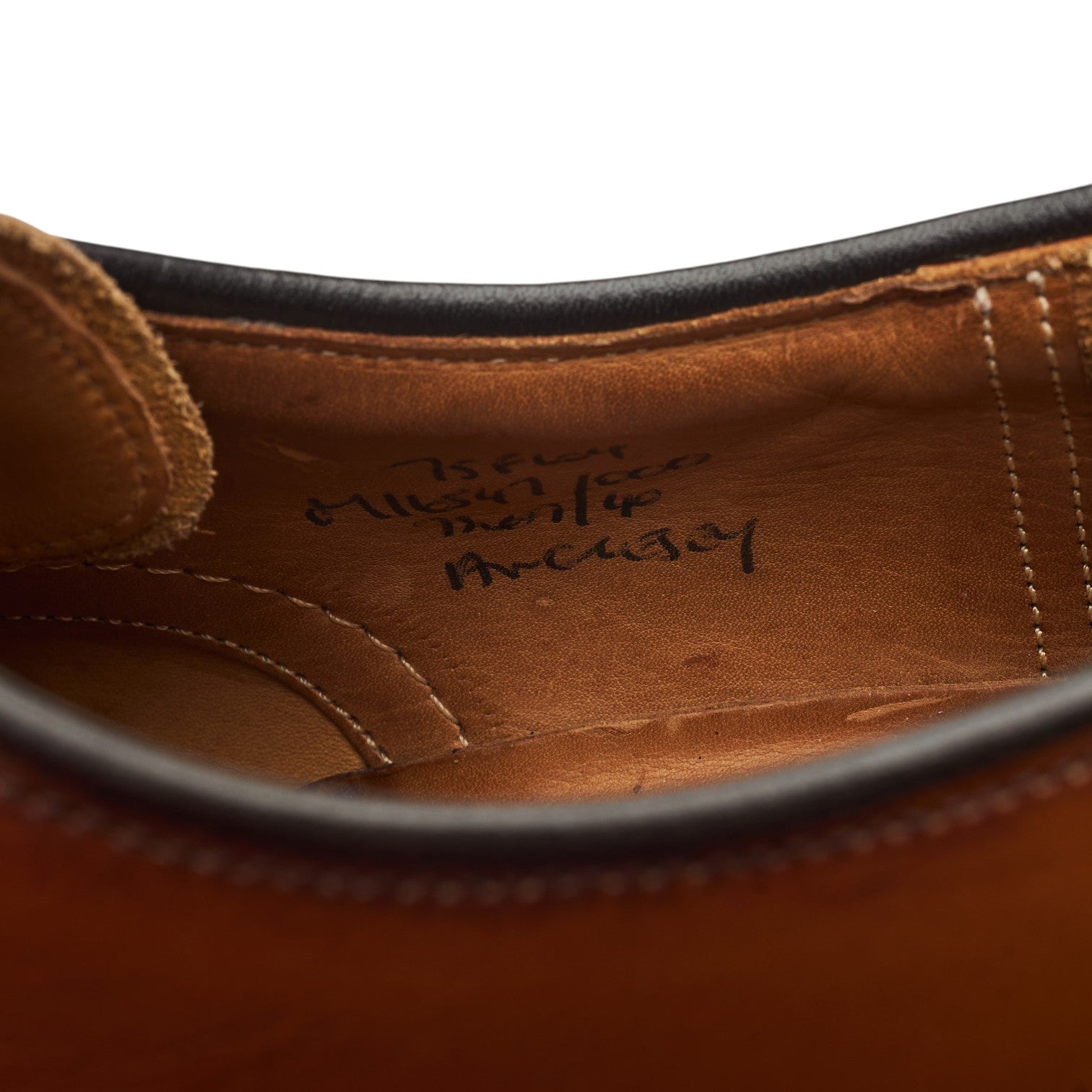 Church's Anglesey derby cuir marron clair 7,5 UK