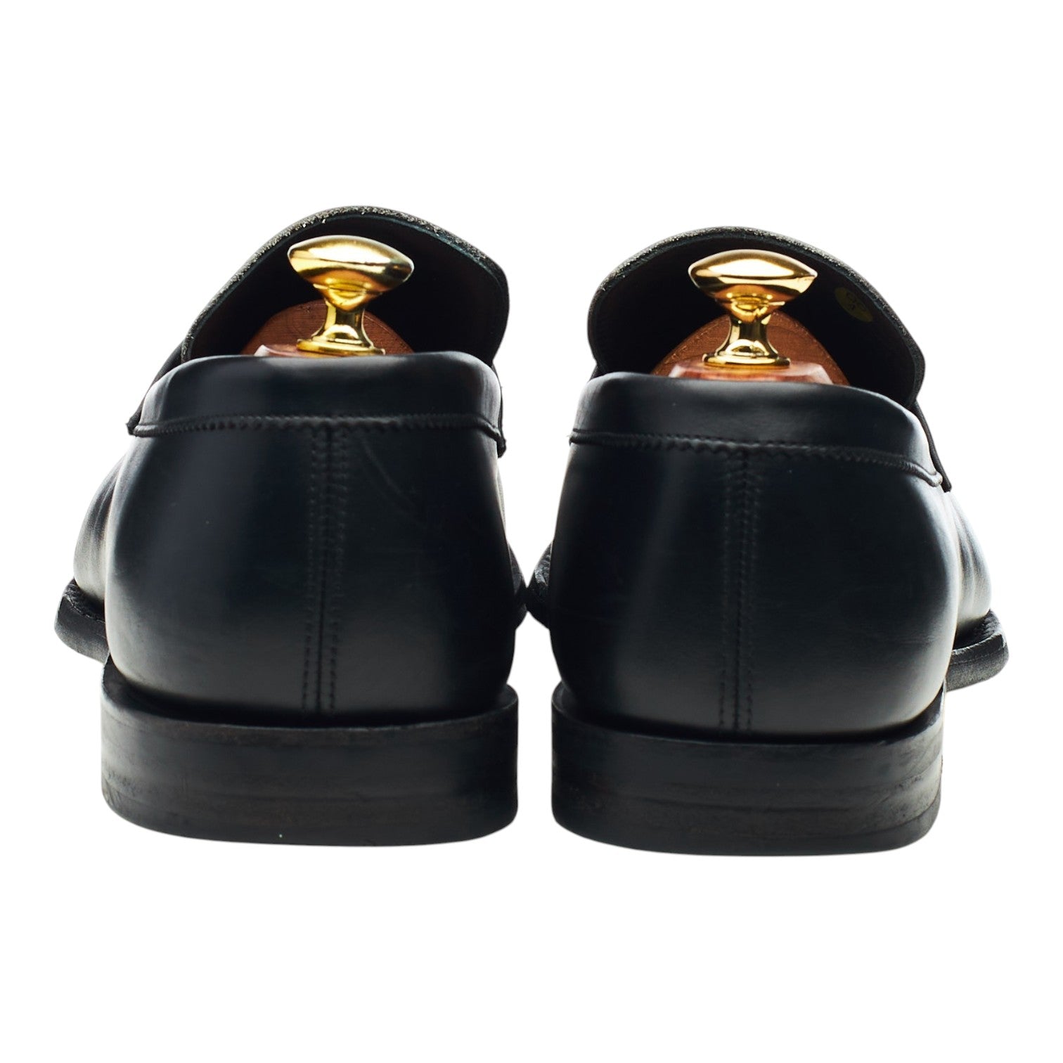 Church's Clay mocassin cuir noir 8 bout fendu