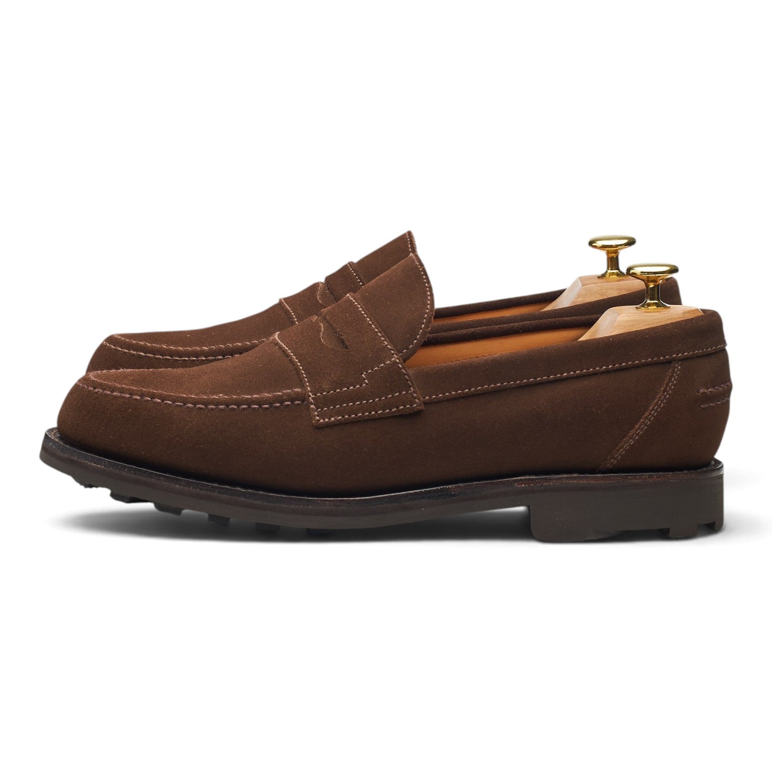 Alfred Sargent Hendon mocassin daim marron UK 8
