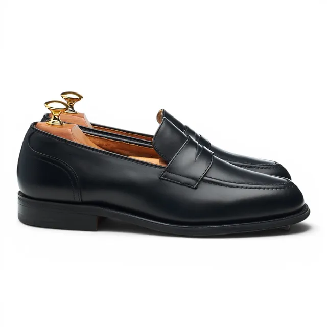 Church’s Salisbury mocassins cuir noir pointure UK 6