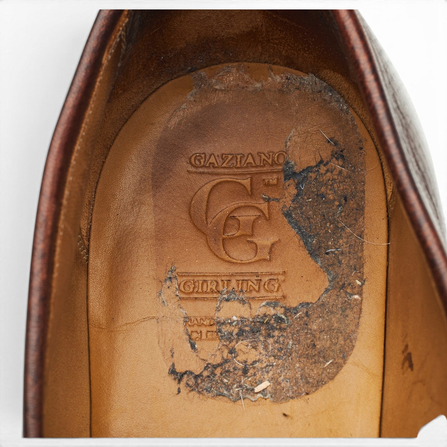 Gaziano & Girling Crompton mocassin marron UK 9.5