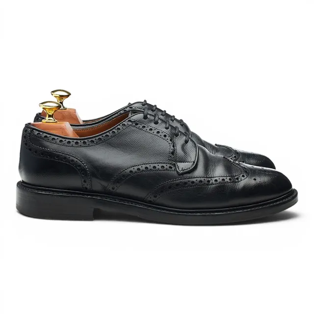 Cheaney Bexhill derby cuir noir grainé pointure 41,5