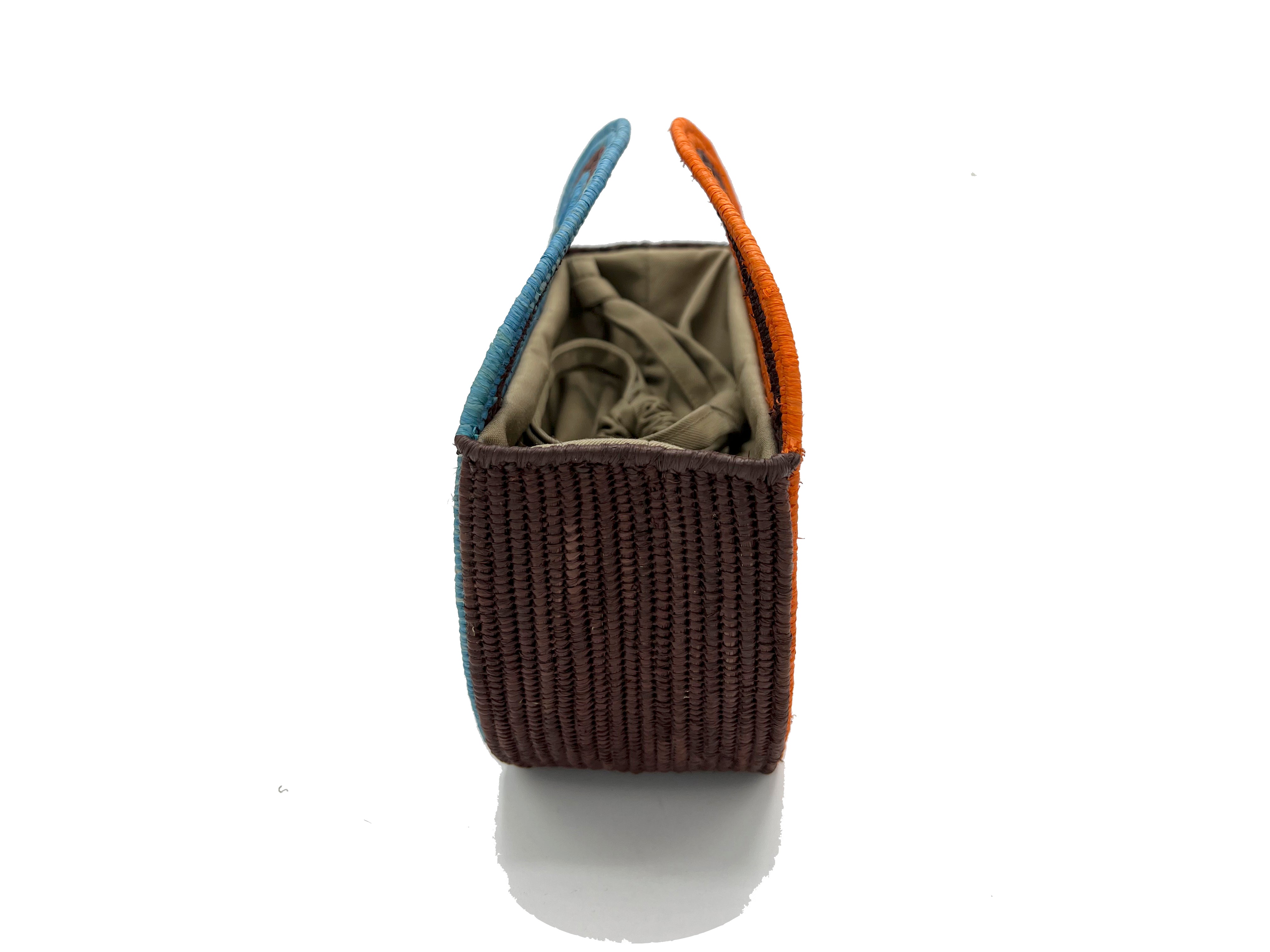 Contre-Allée Agadir sac raphia naturel 20 cm