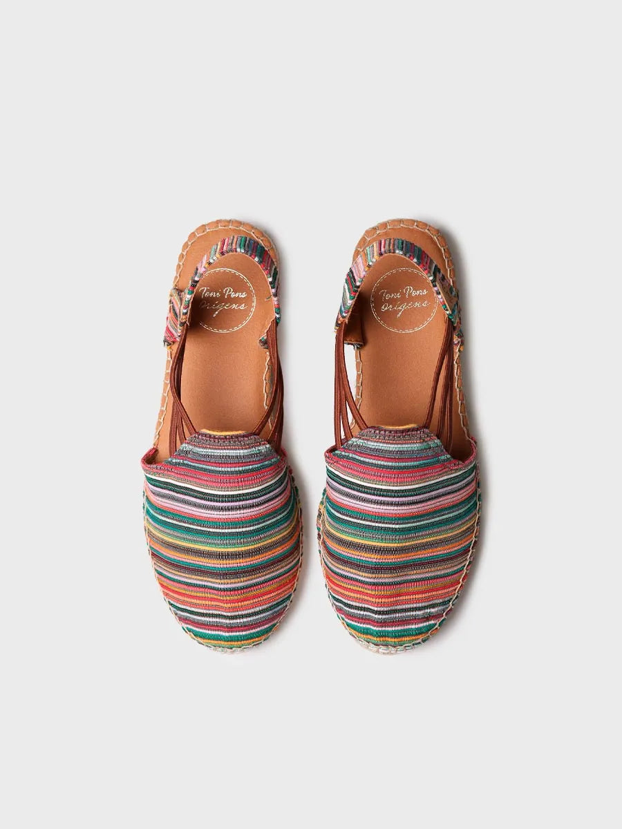 Toni Pons Noa-BO espadrilles femme rayures toile