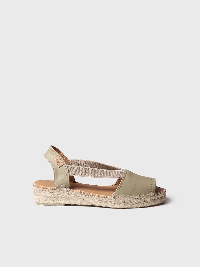 Toni Pons Etna sandales cuir plates élastiques