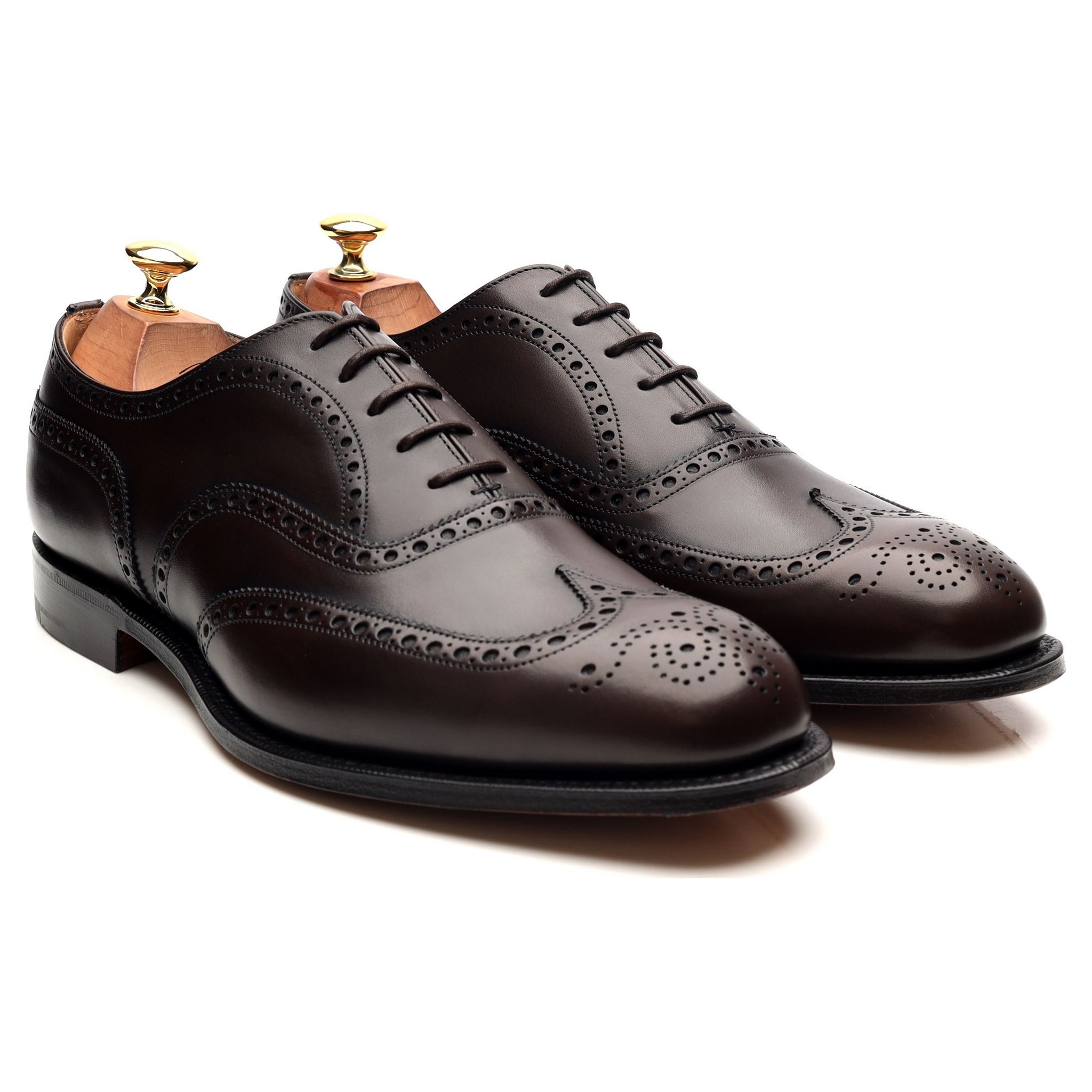 Church's Chetwynd derbies cuir marron UK 9