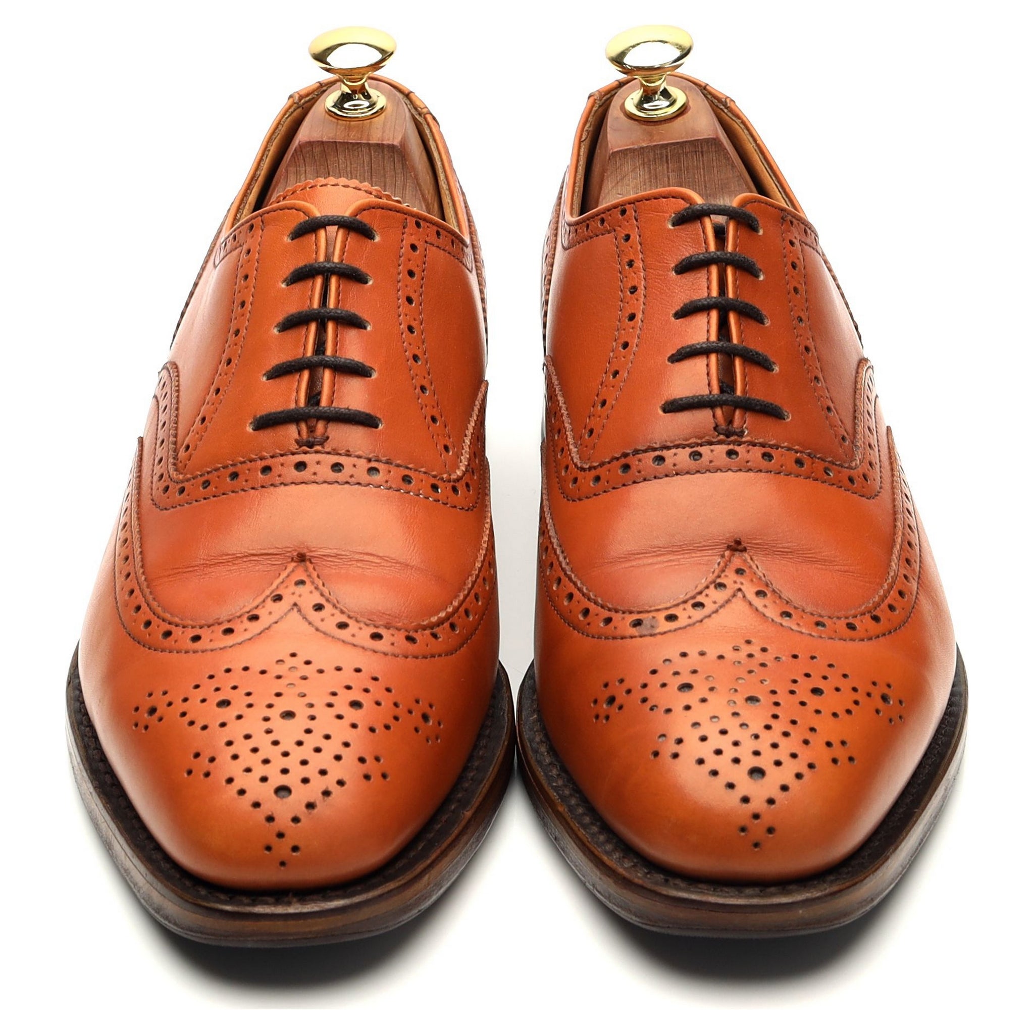 Alfred Sargent Ramsey oxford brogues cuir UK 8