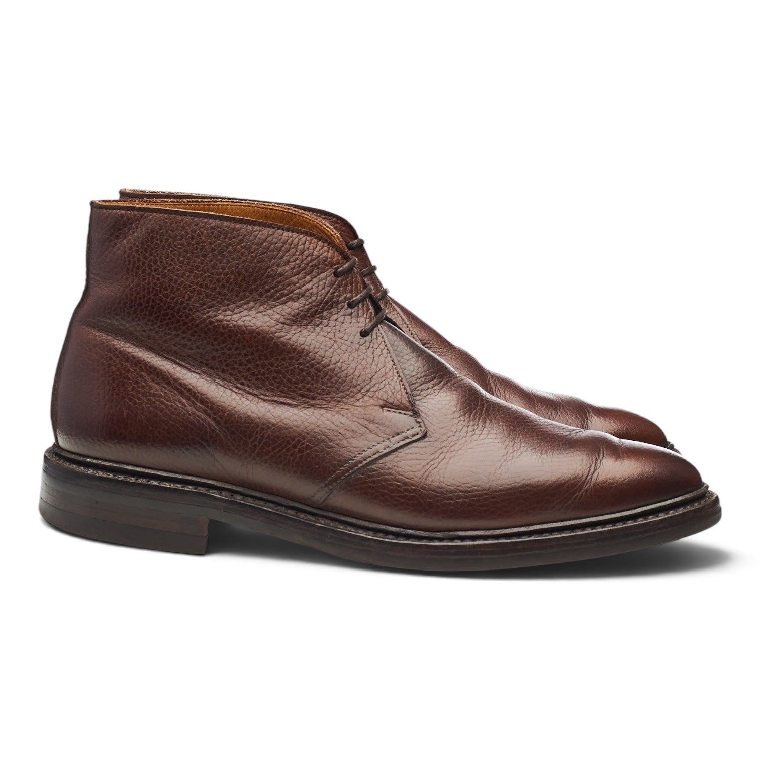 Crockett & Jones Brecon boots chukka cuir marron 7.5 UK