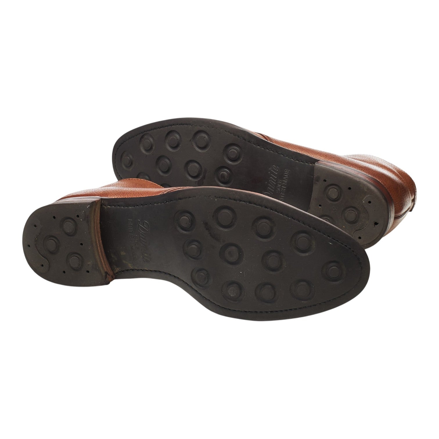 Barker Orkney bottines chukka cuir grainé marron UK 9.5