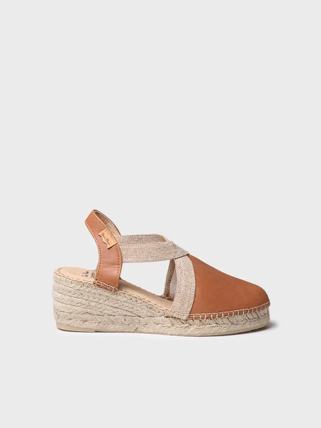 Toni Pons TUNDRA espadrilles cuir compensées pied large