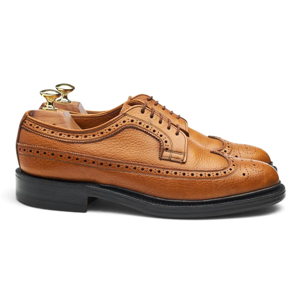 Cheaney Granada derby brogue cuir grainé marron pointure 7.5