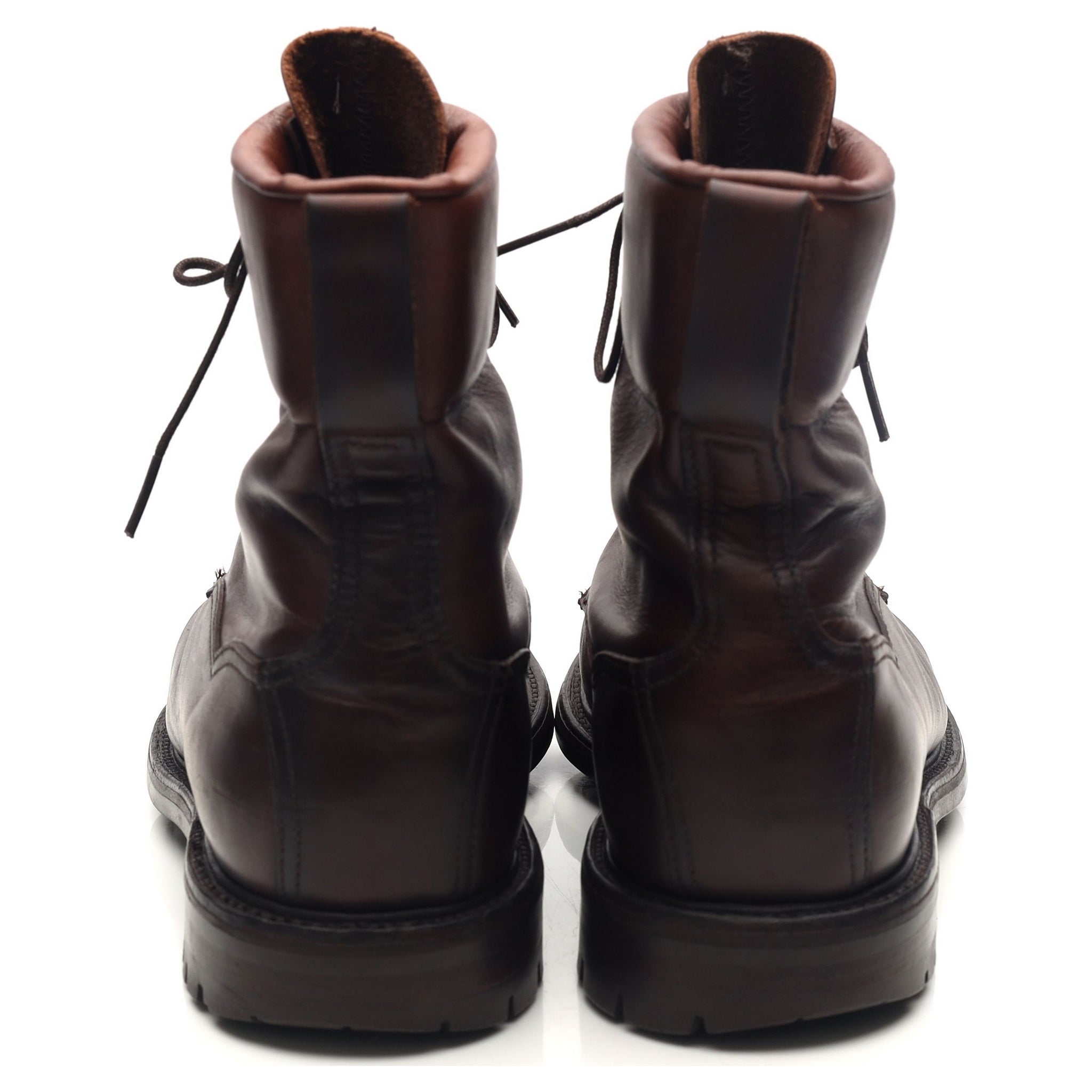 Alfred Sargent boots cuir marron foncé UK 9.5