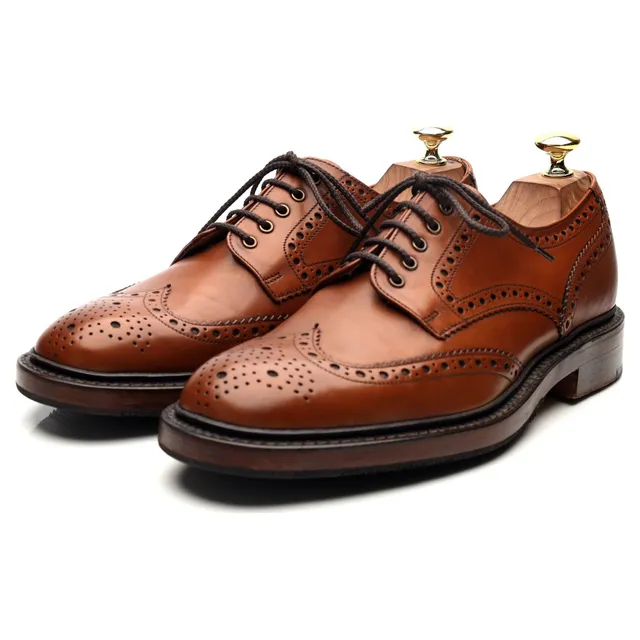 Loake 1880 Chester derbies cuir marron UK 7.5