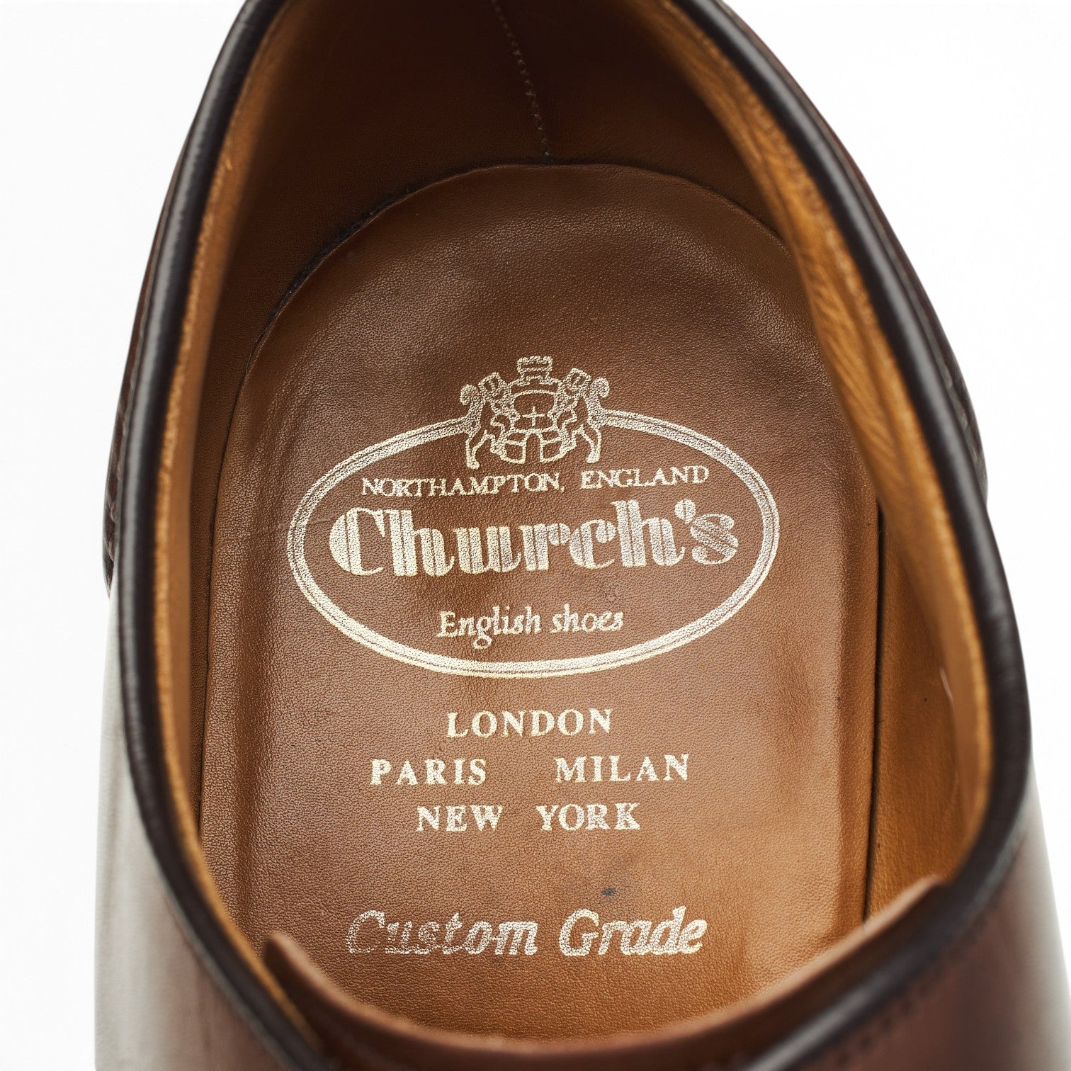 Church's Glenshee derby cuir marron pointure UK 9.5