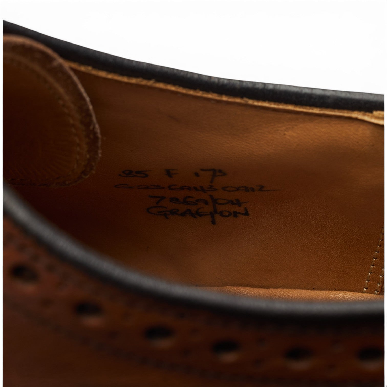 Church's Grafton derby cuir marron pointure 8,5 UK