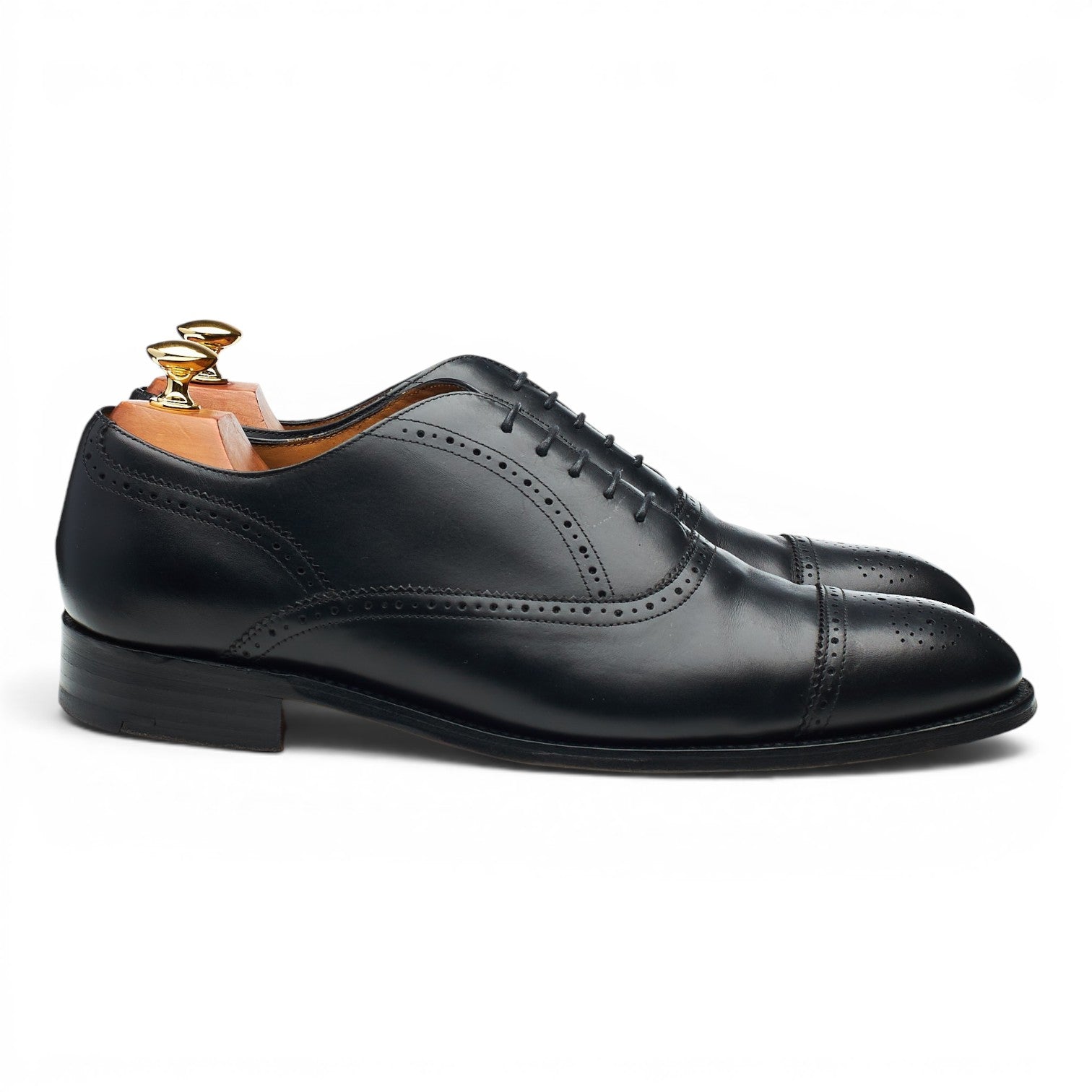 Barker Newcastle richelieu cuir noir pointure 9.5