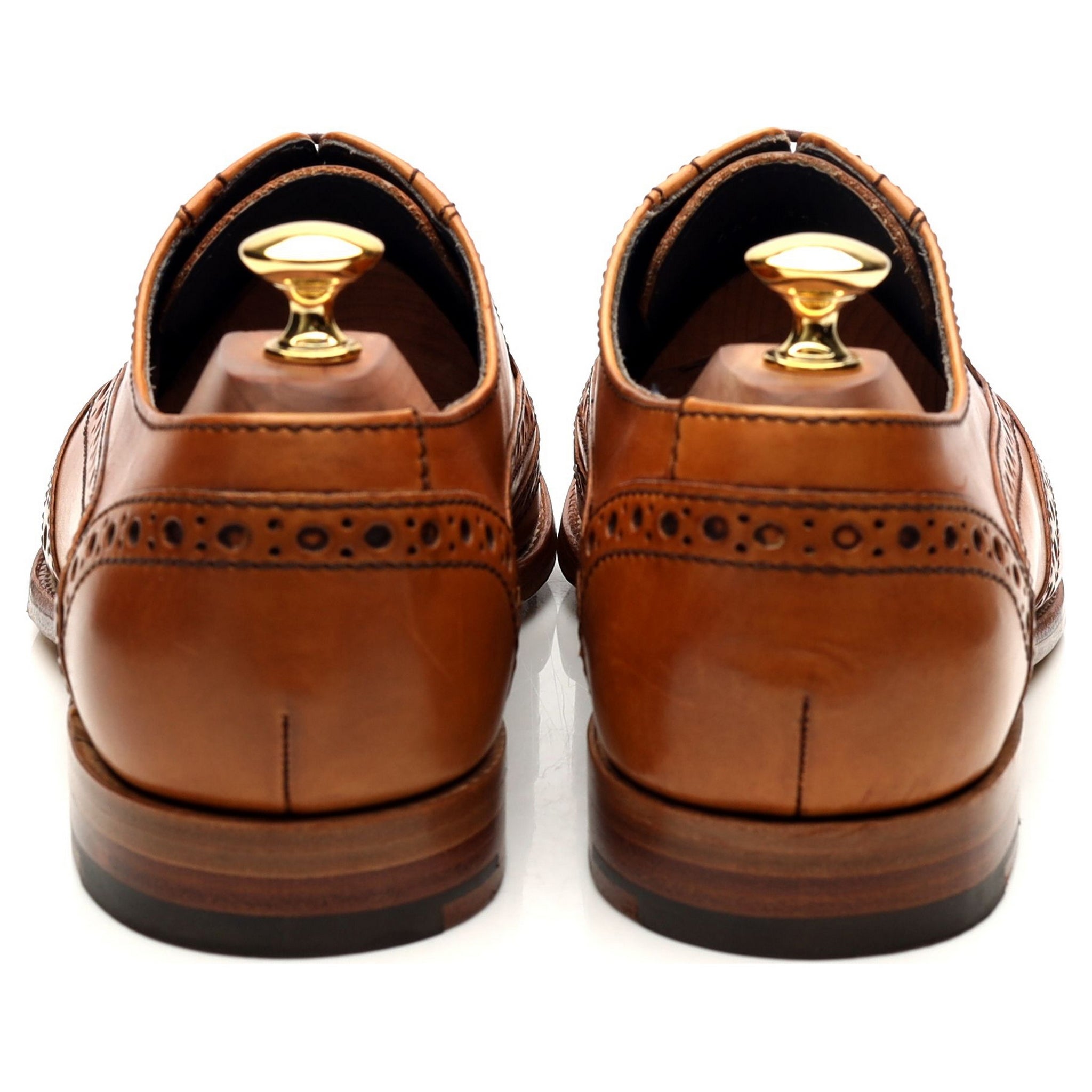 Barker Grant Brogues cuir marron UK 9 F