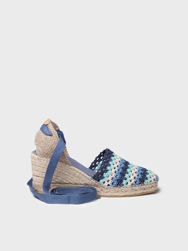 Toni Pons Georgina espadrilles compensées crochet