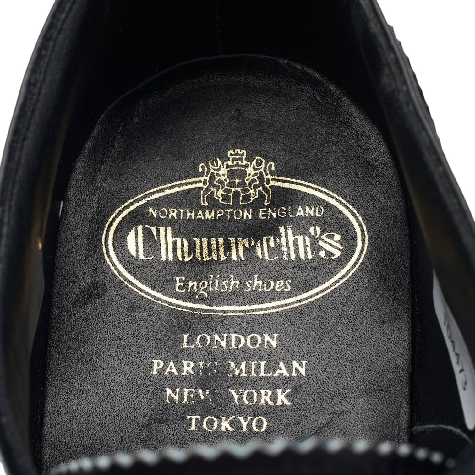Church’s Parkstone Oxfords cuir noir pointure 8.5 UK
