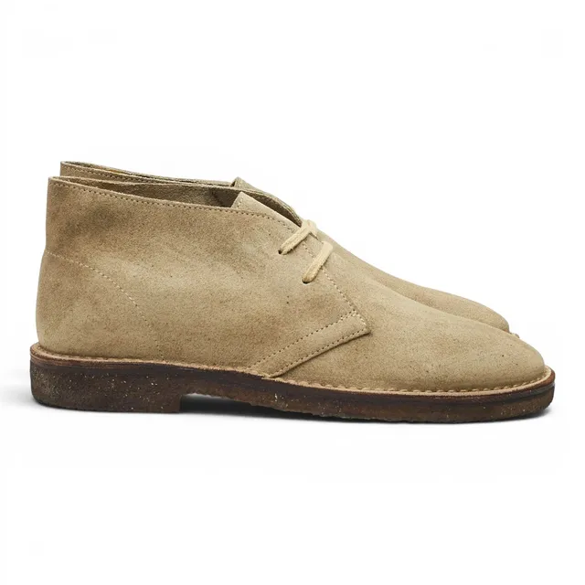 Drake’s Clifford Bottines Chukka Suède Sable 8.5