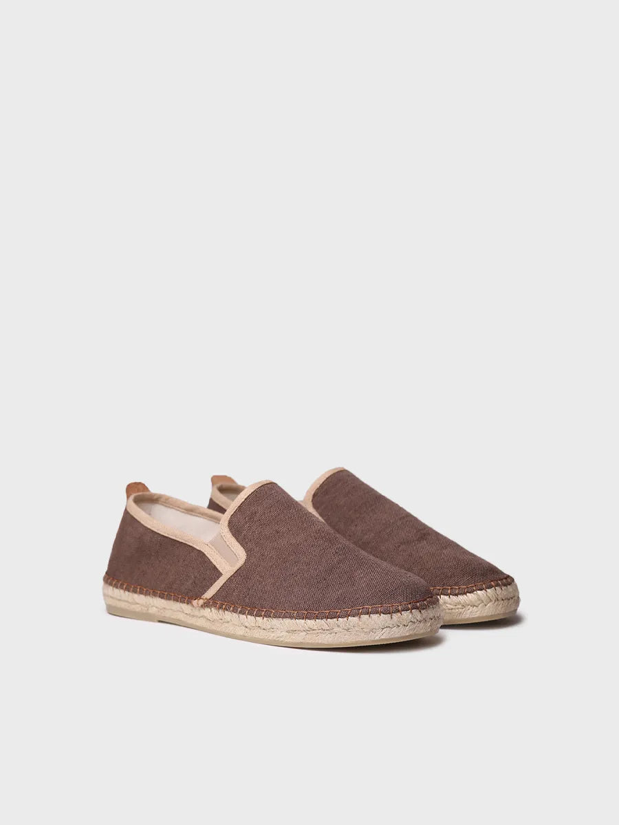 Toni Pons Dallas espadrille homme toile marron
