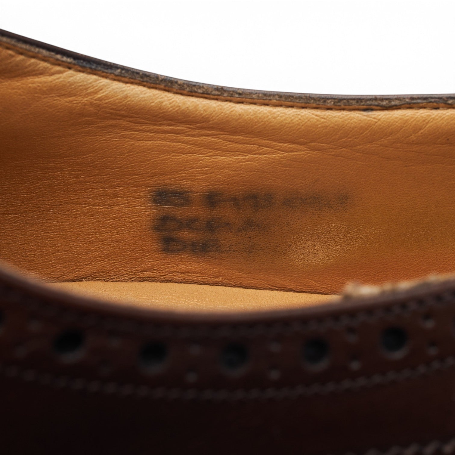 Church's Diplomat oxford cuir marron foncé 8.5