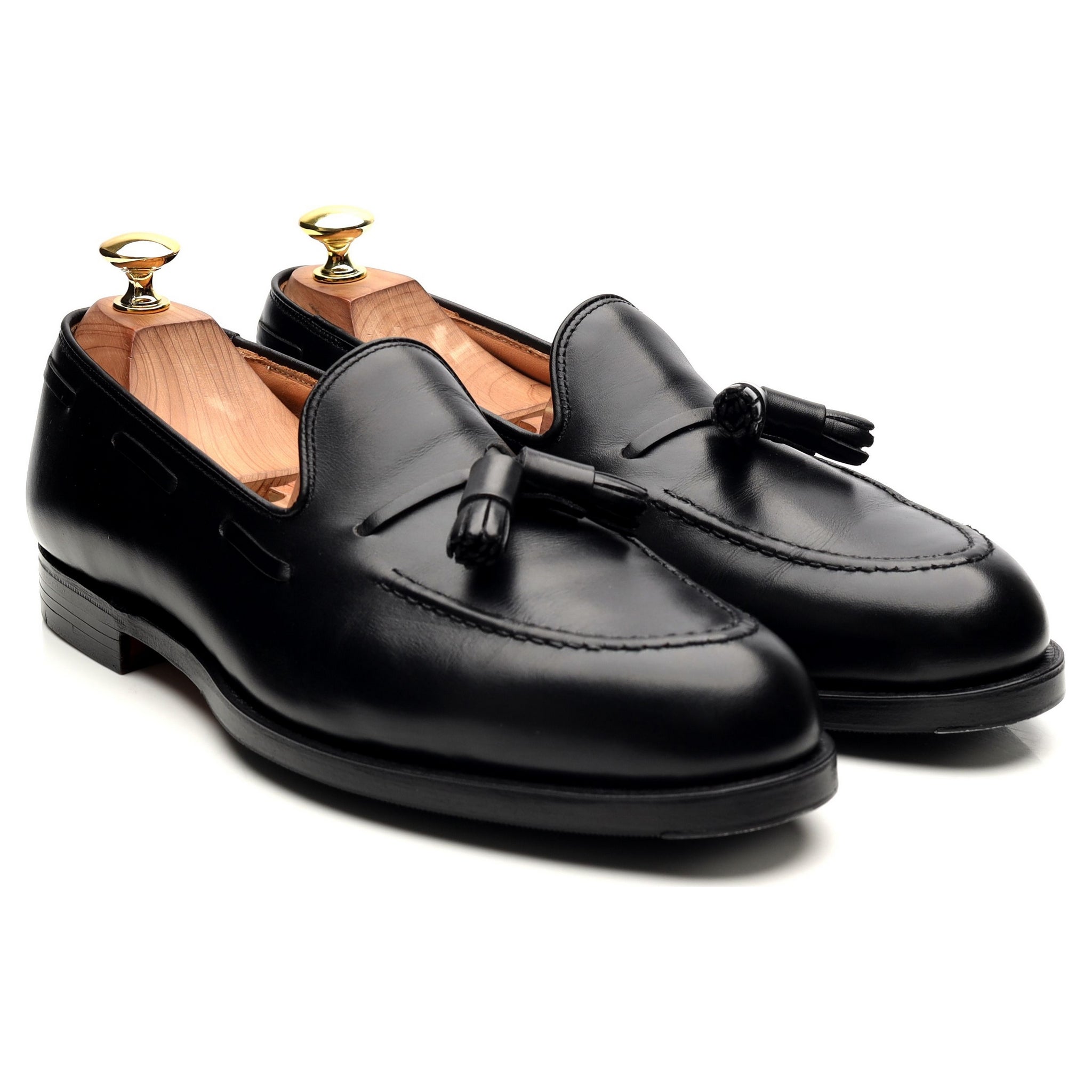 Crockett & Jones Cavendish 2 mocassins cuir noir UK 8