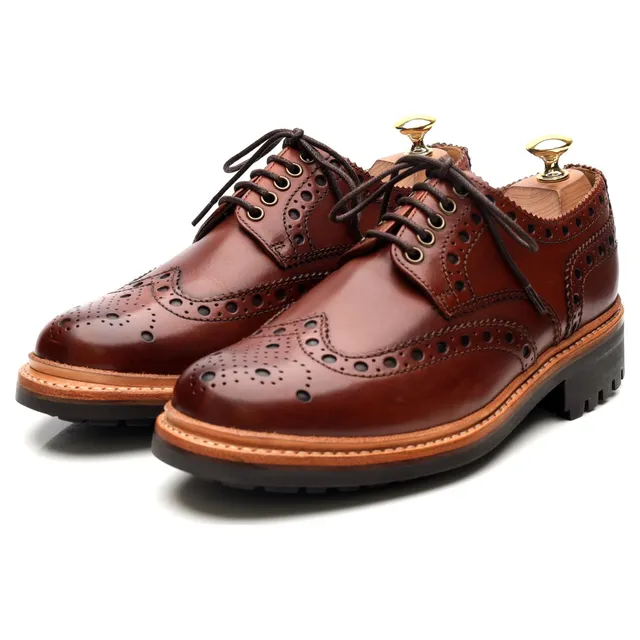 Grenson Archie derby cuir camel UK 6.5