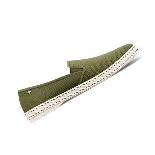 Rivieras Classic Toile espadrilles kaki coton