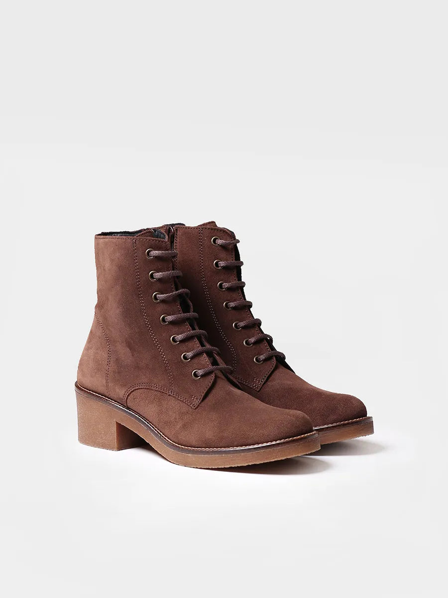 Toni Pons Pavia-SY bottine suède talon 4 cm