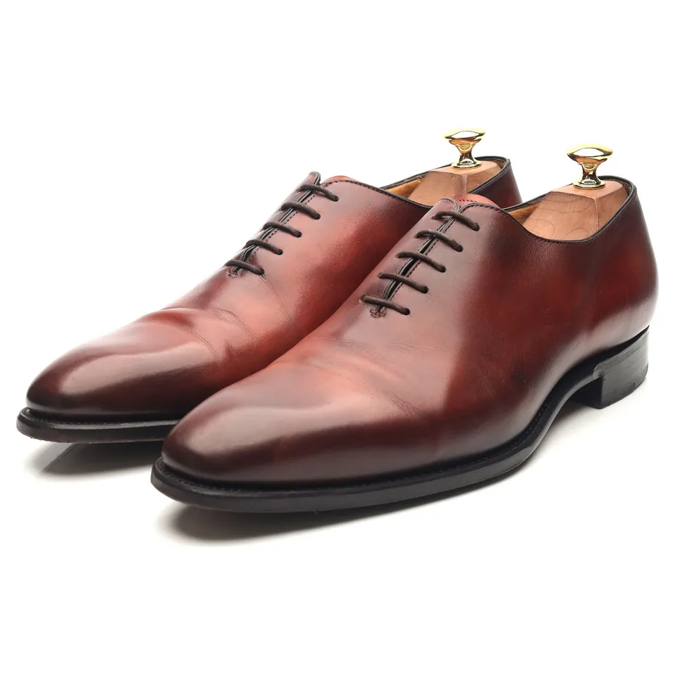 Herring wholecut oxford cuir marron pointure UK 9