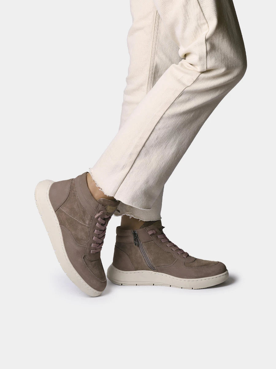 Toni Pons Panama bottine sneaker cuir suède zip