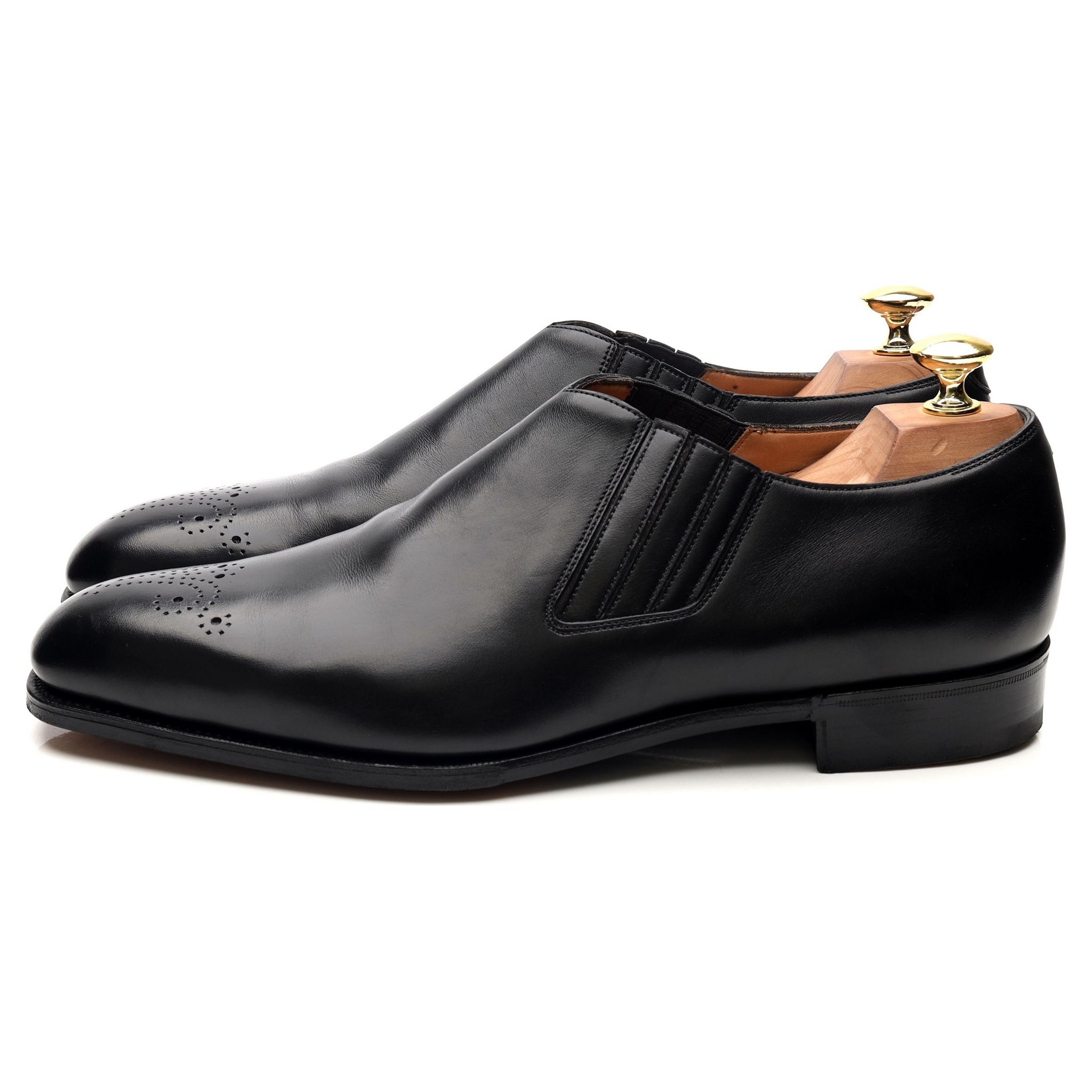 Edward Green Sulgrave mocassins cuir noir UK 9