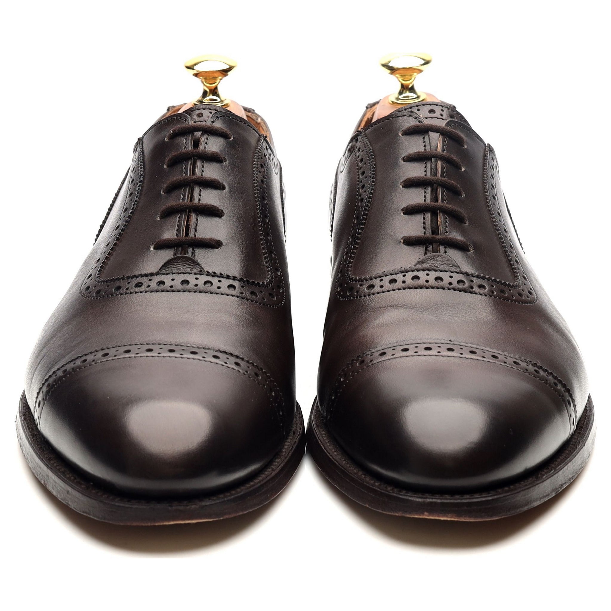 Tricker's Hamilton richelieu cuir espresso UK 8,5