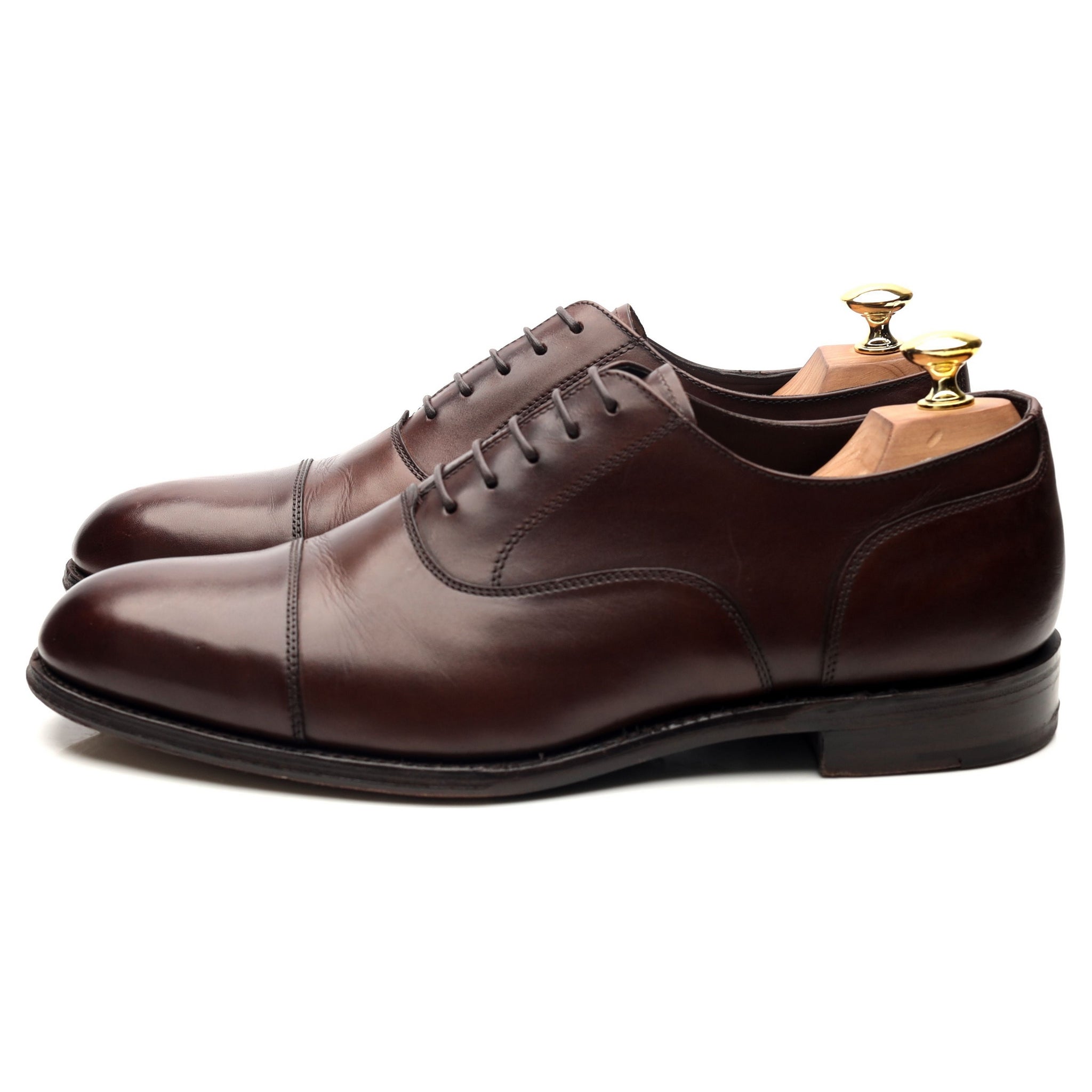Loake 1880 Stonegate richelieu cuir marron UK 8,5